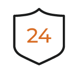24 månaders garanti